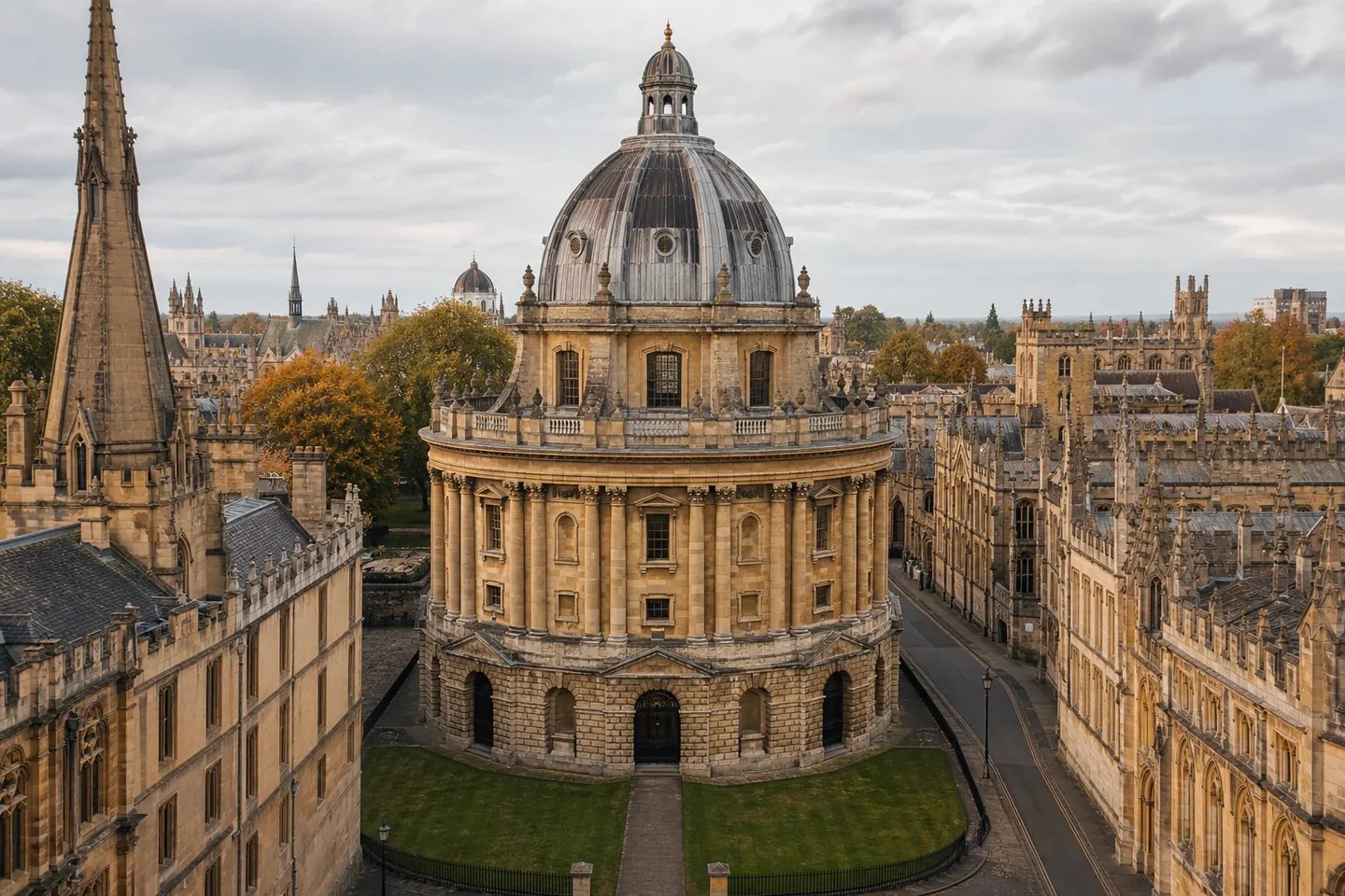 Oxford Radcliffe Camera and college architecture representing the organisations Josh supports with SEO